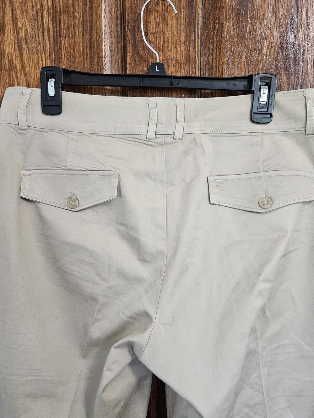Dockers Beige Cropped Ankle Pants